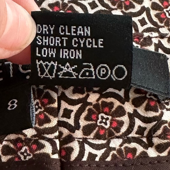 ETCETERA Geo Flora Print Ankle-Length Pant - Picture 8 of 11